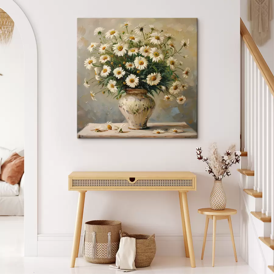 murales ramo de margaritas s38706