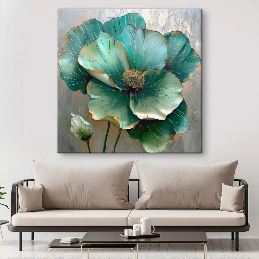 wall murals Large abstract flower s39013