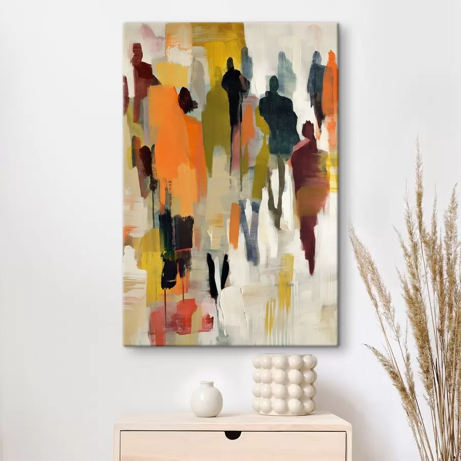 murales gente abstracta s39098