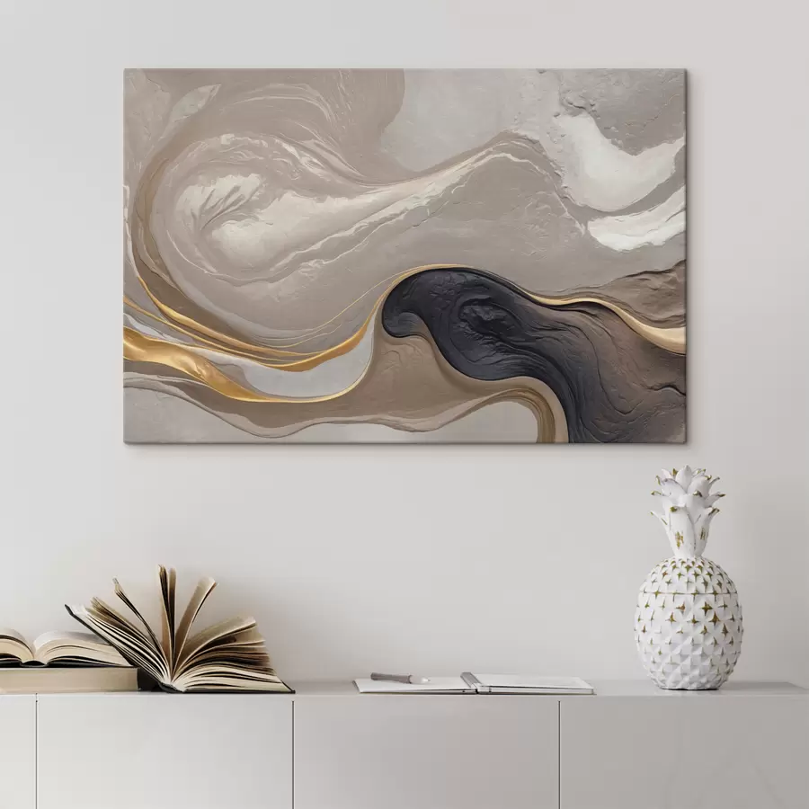 wall murals Abstraction with imitation of texture s39088