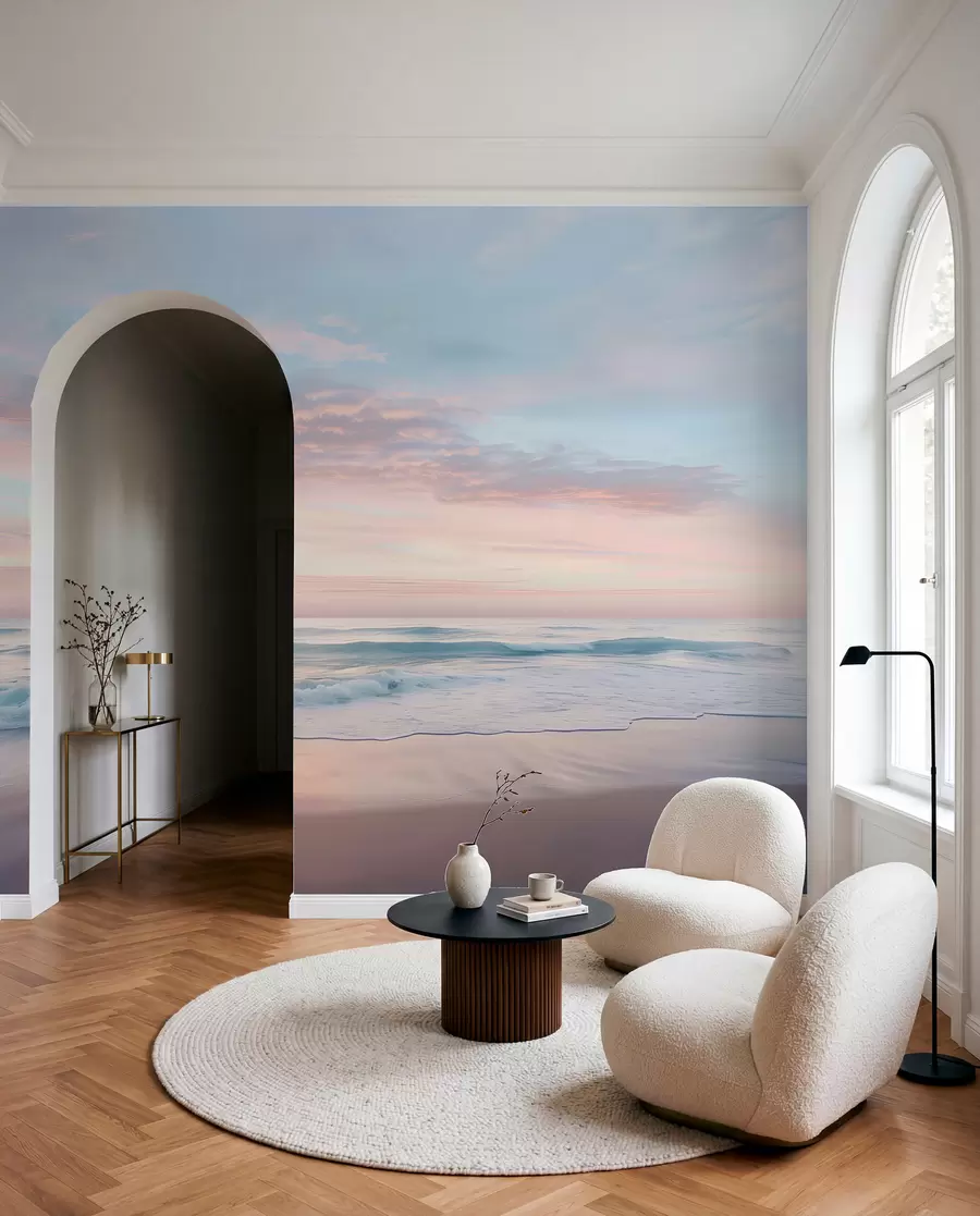 Wall Mural Photo Wallpaper Gentle embankment by the sea w07935