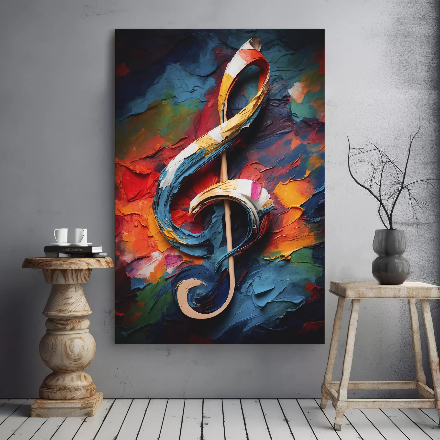 wall murals Note on abstract oil background s39373
