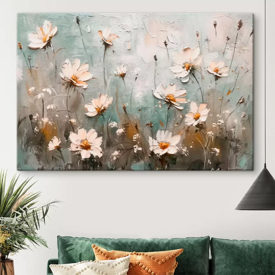 wall murals A field of wild flowers s39834