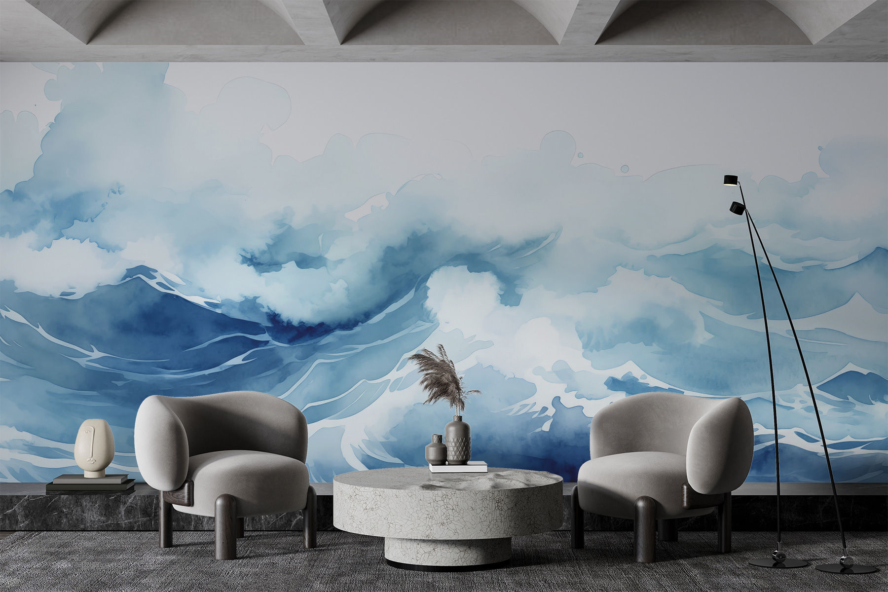 Ocean wall miller  オーシャンアート Ocean Majesty Large Textured Wave Wall Art #OS 045