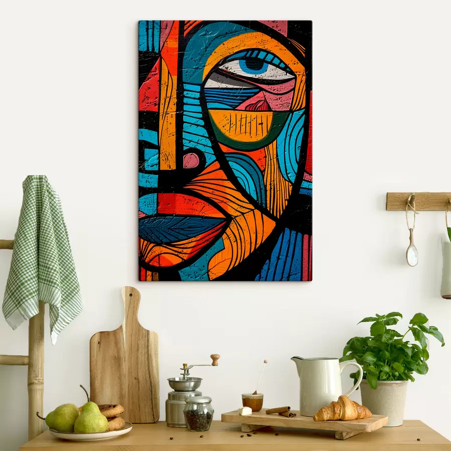 murales Cara abstracta s40207
