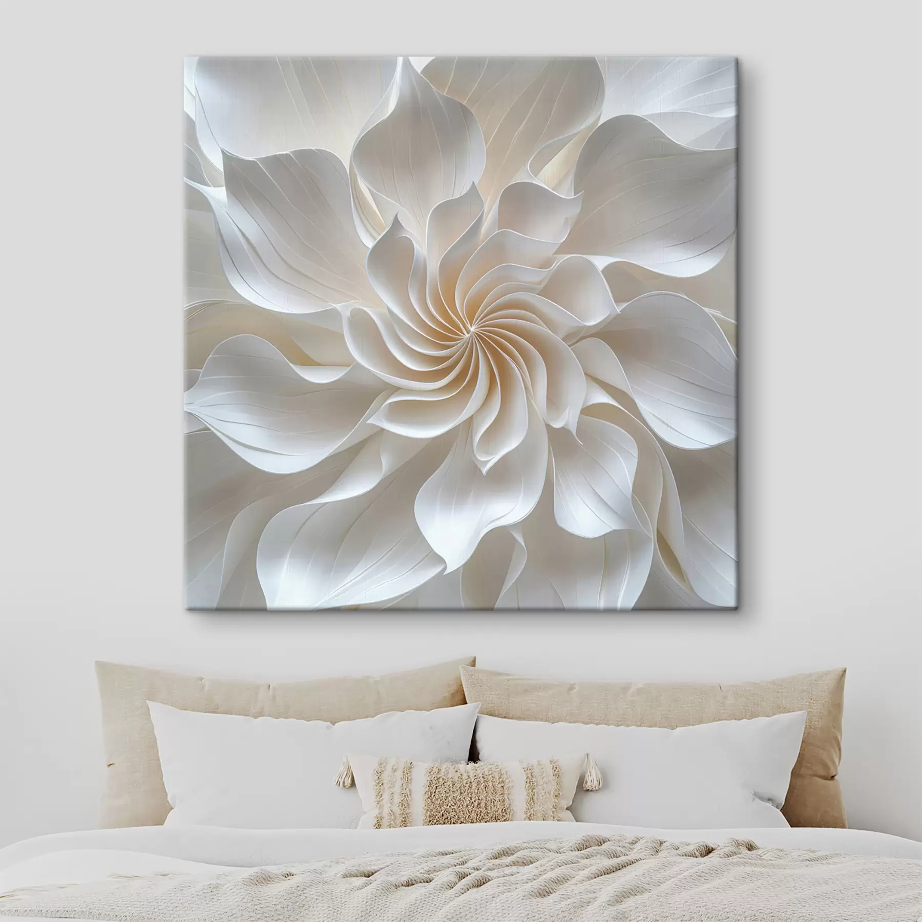 murales flor grande y brillante s40261