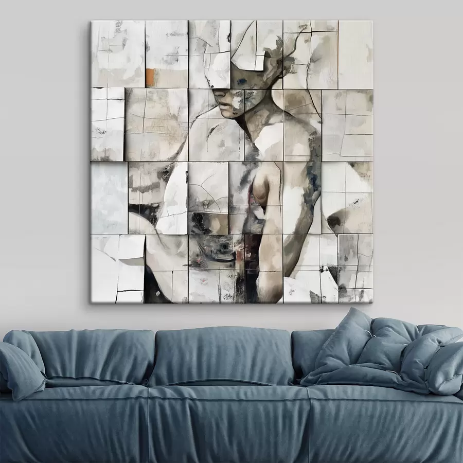 murales Abstracción del hombre s40273