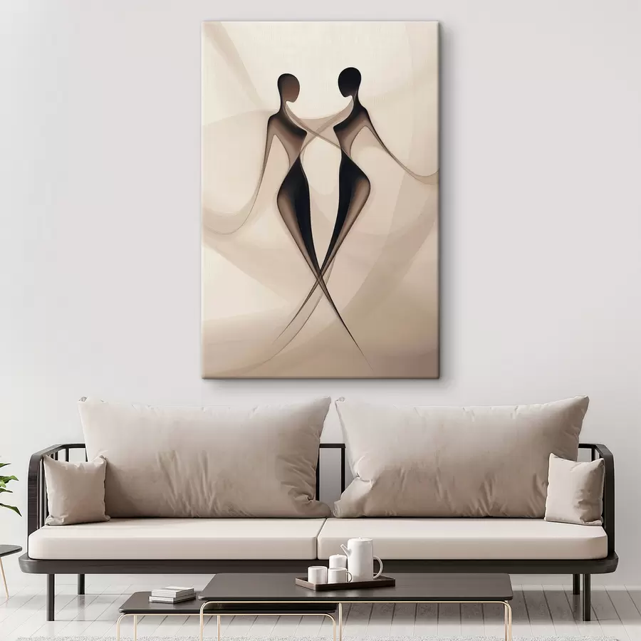wall murals Abstract silhouettes s40279