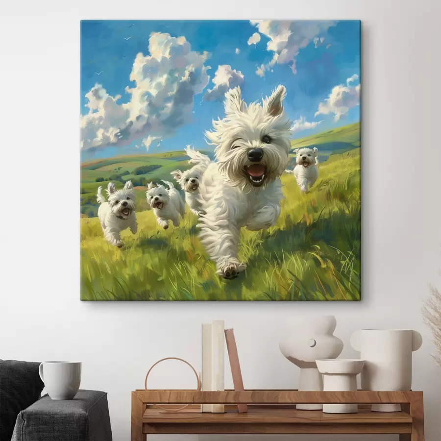 wall murals Cute dogs s40357