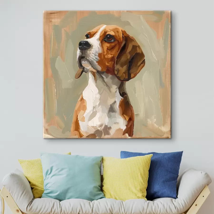 murales Un beagle s40444