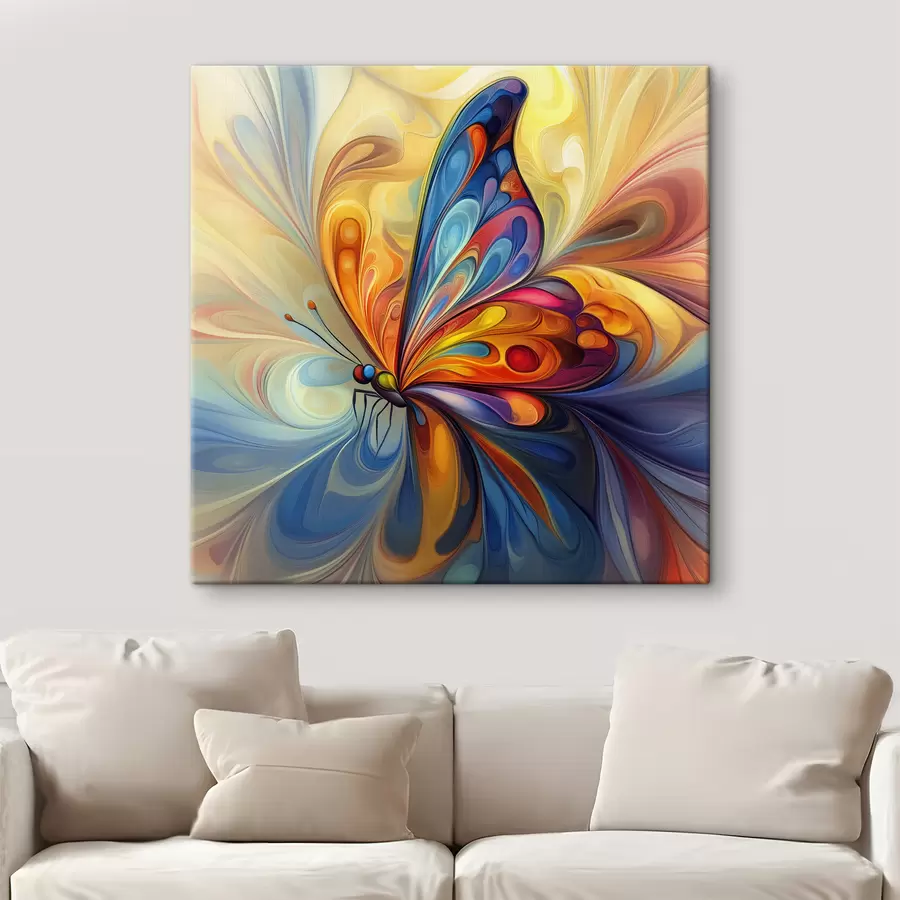 wall murals Abstract butterfly s40451