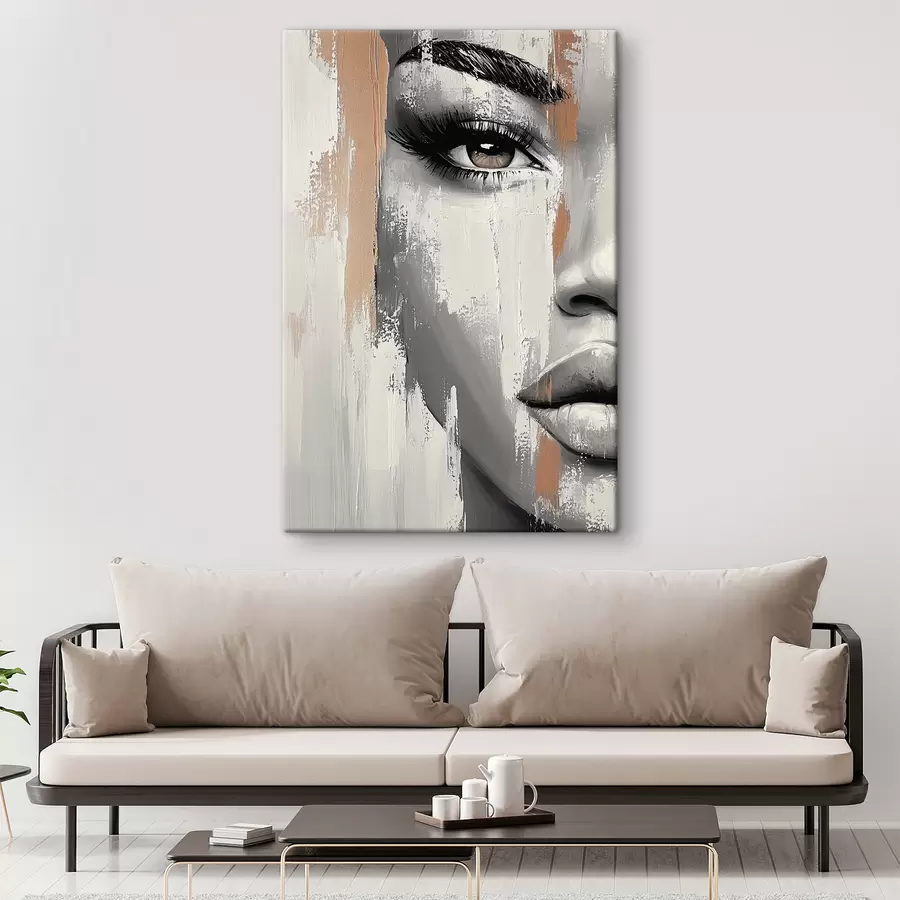 wall murals Face of a woman s40535