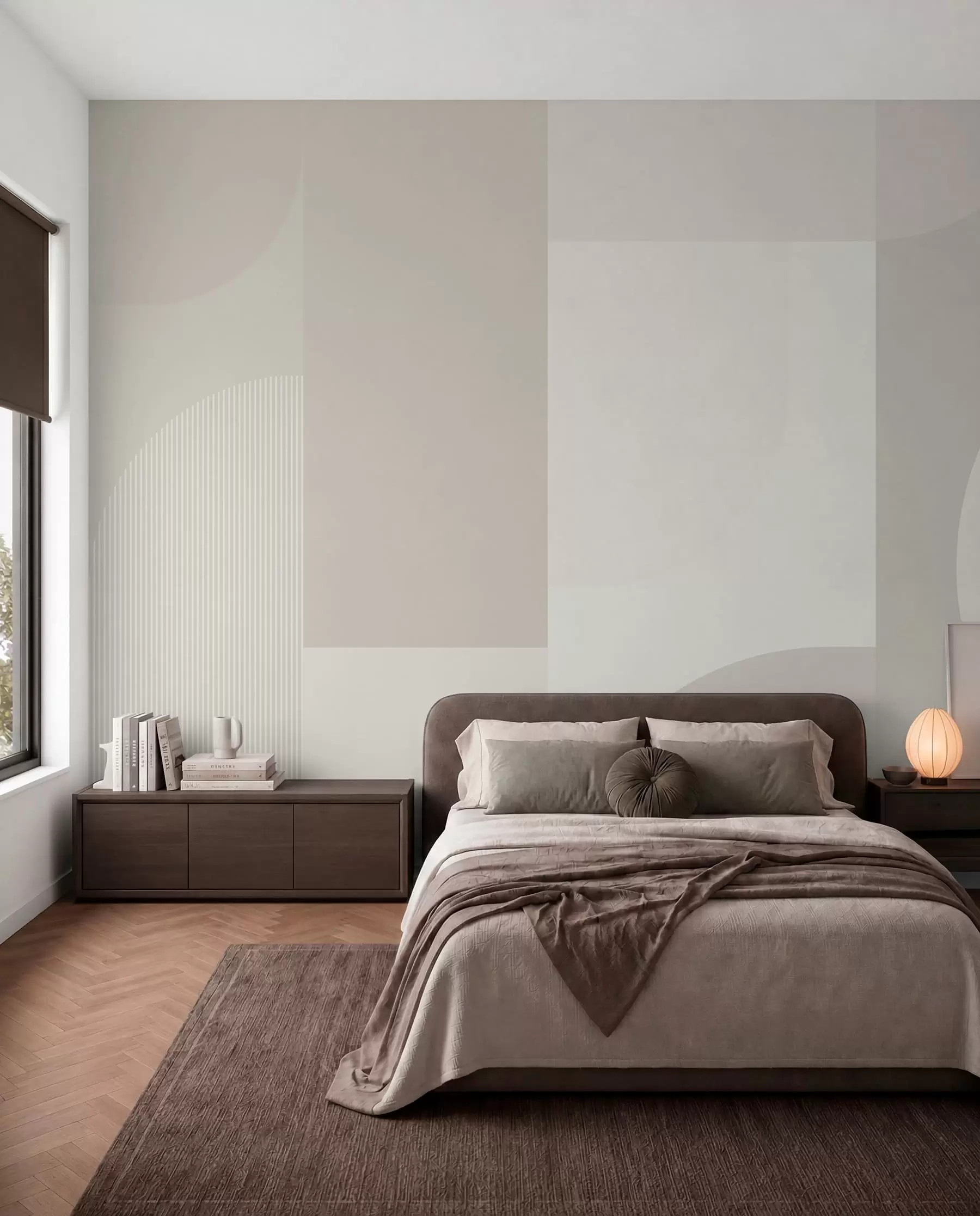 peintures murales Composition de blocs crème w01500v3