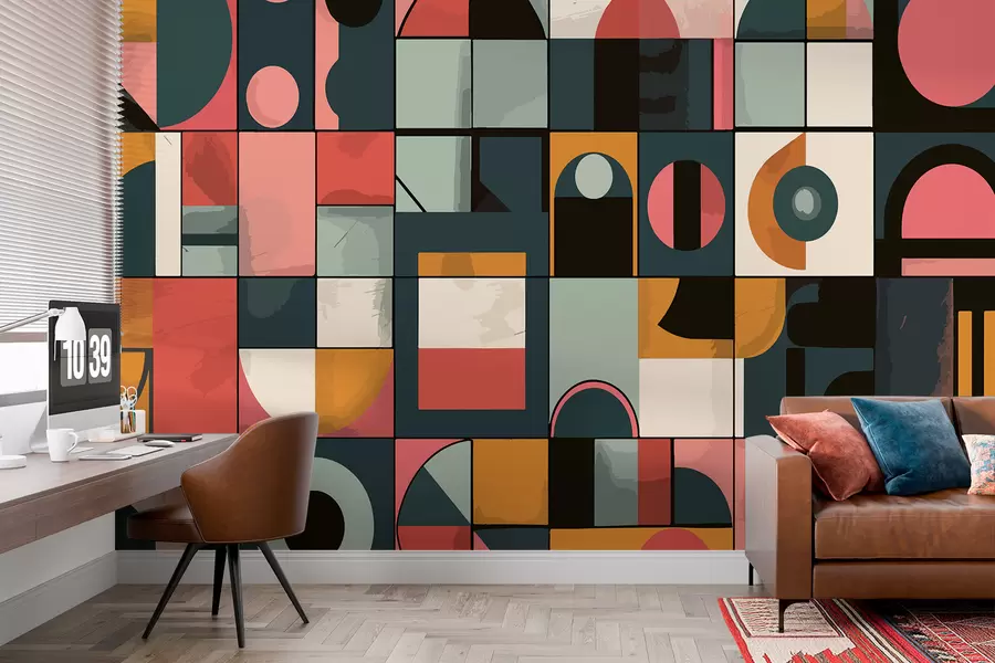 murales Estilo Bahaus w01075