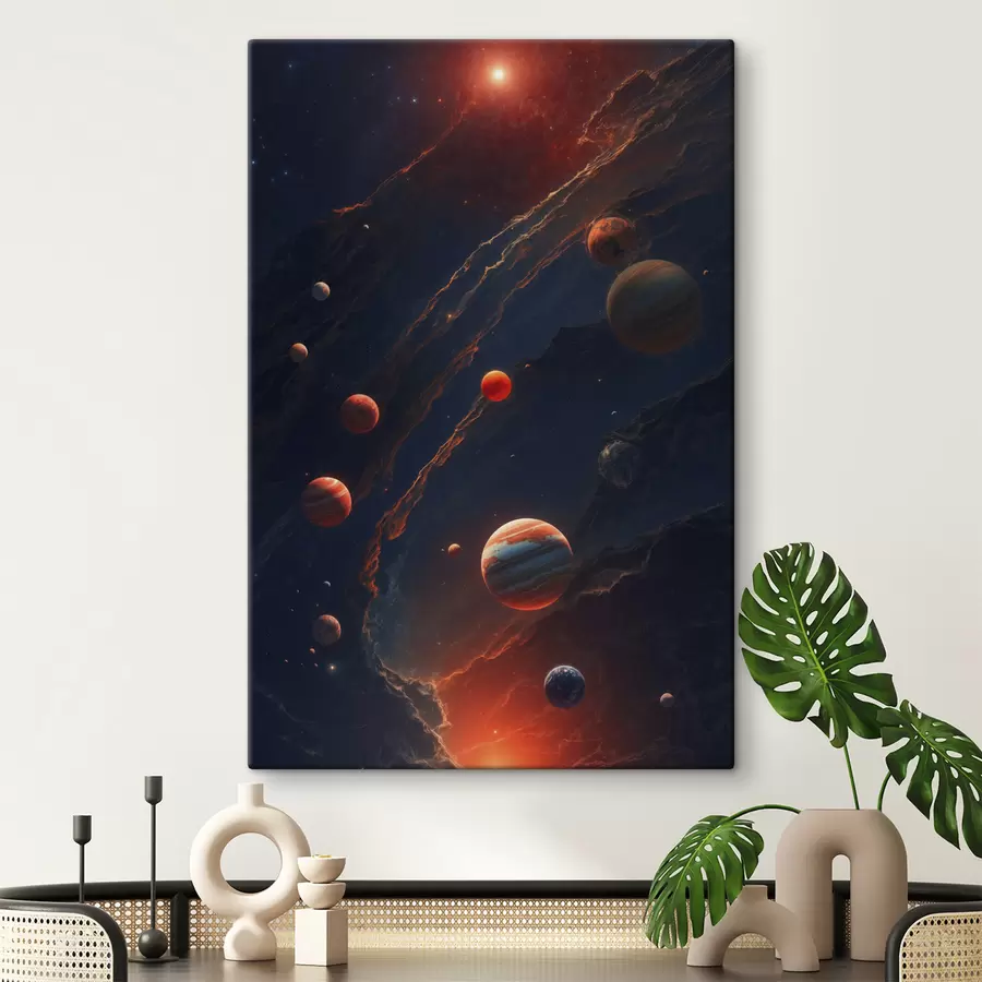 wall murals Planets of the solar system s40700
