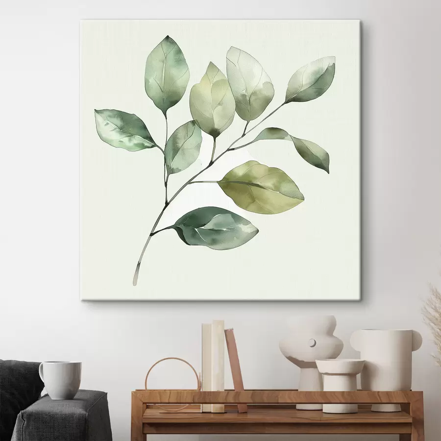 wall murals Watercolor style twig s40766
