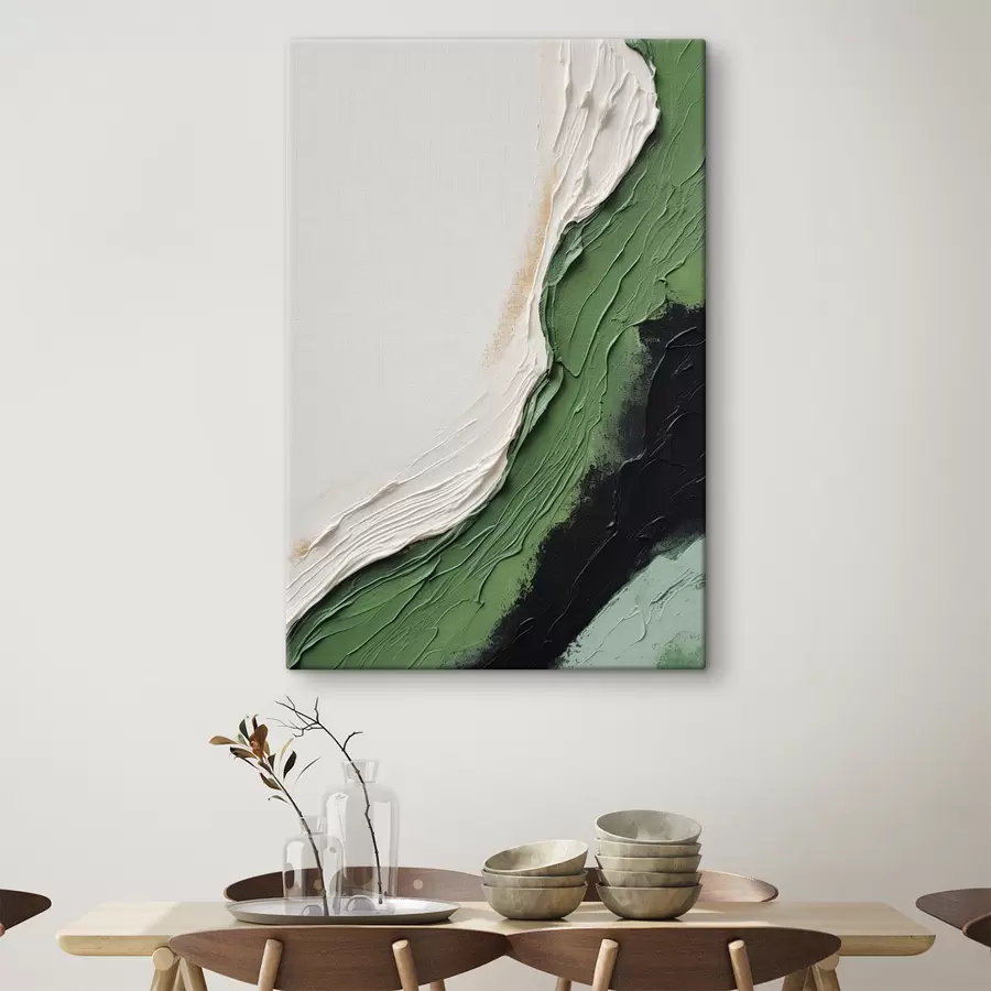 wall murals Stucco,green,dark colour s40848