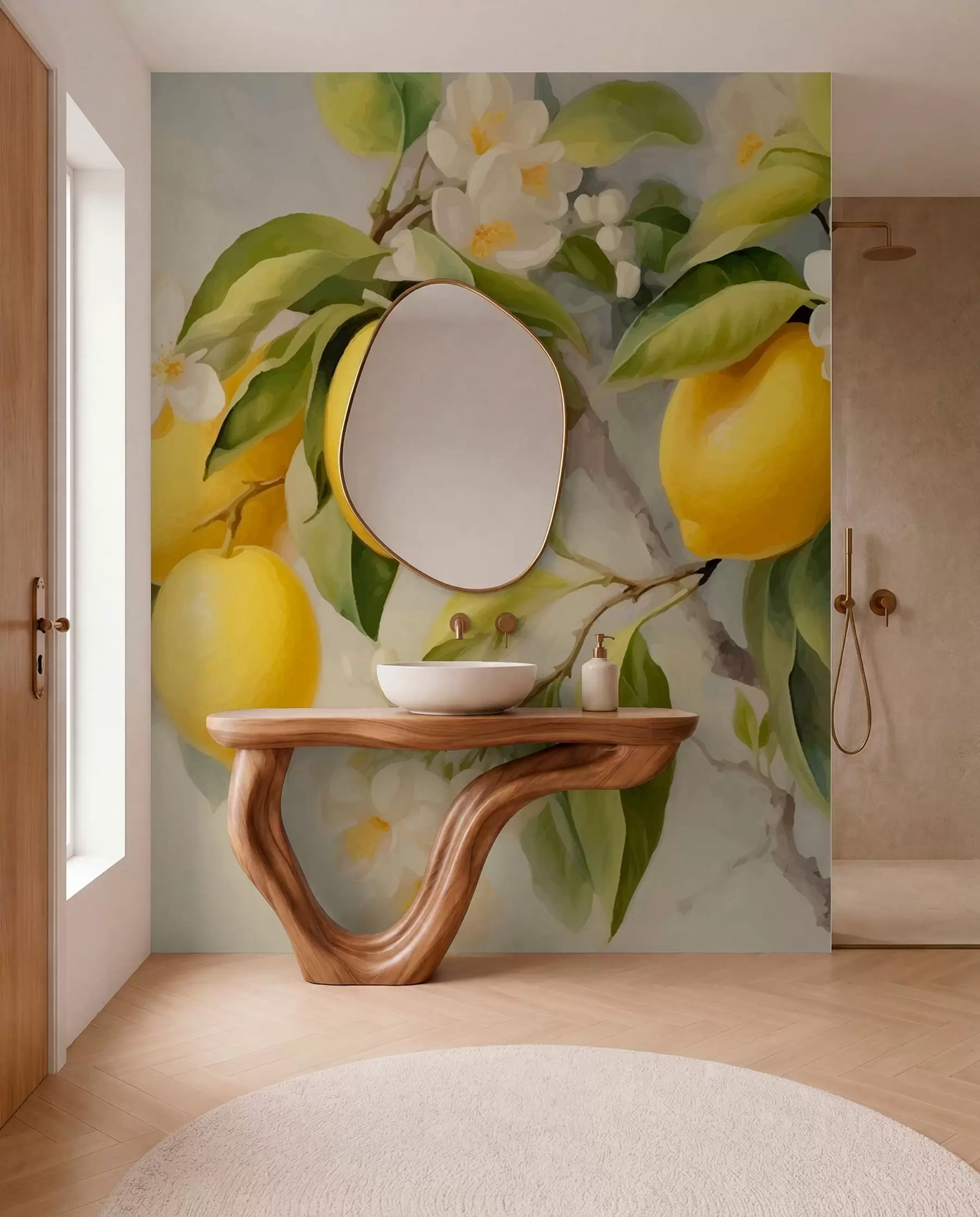 wall murals Lemons w01136