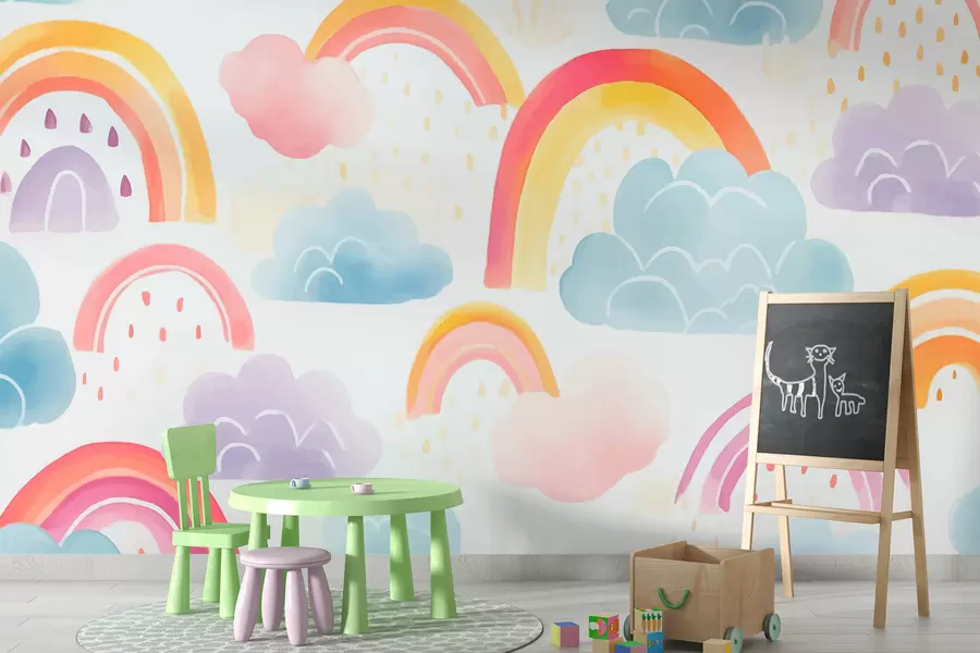 Wall Mural Photo Wallpaper Rainbows w01137