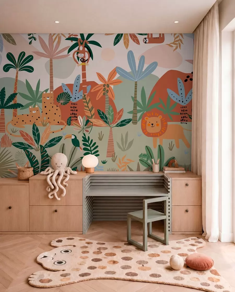 murales Selva de retales w01720