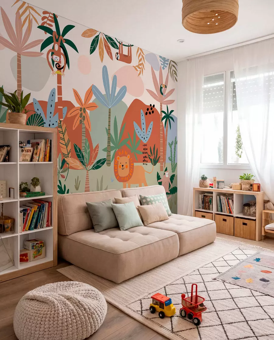 murales Selva de retales w01720