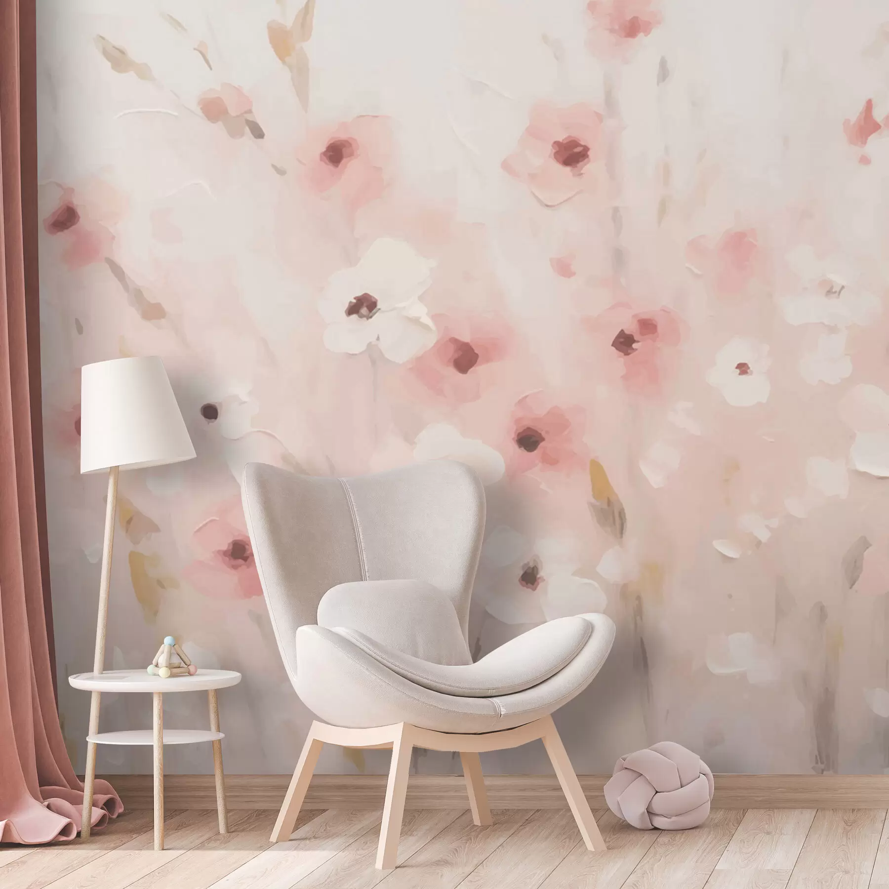 wall murals Gentle flowers w01818