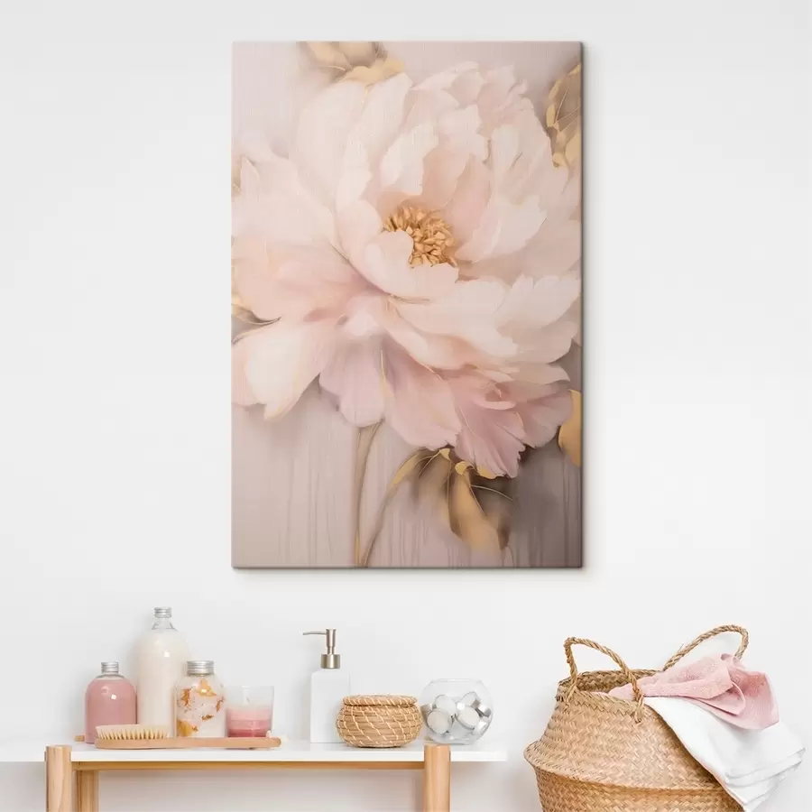 murales Flor rosa s41060