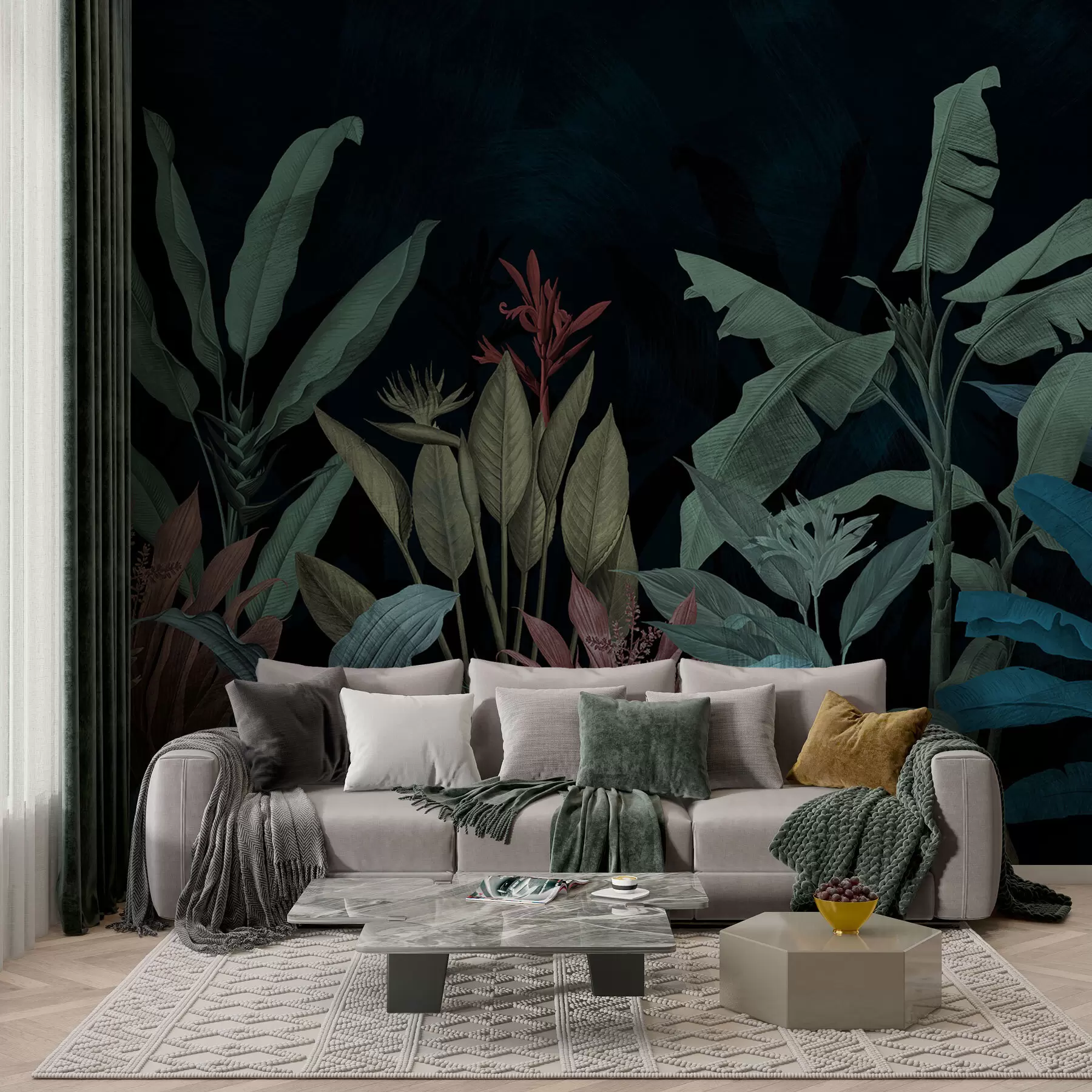 3D RED ROSE E1422 Wallpaper Mural Paper Wall Print Indoor Murals CA - View #3