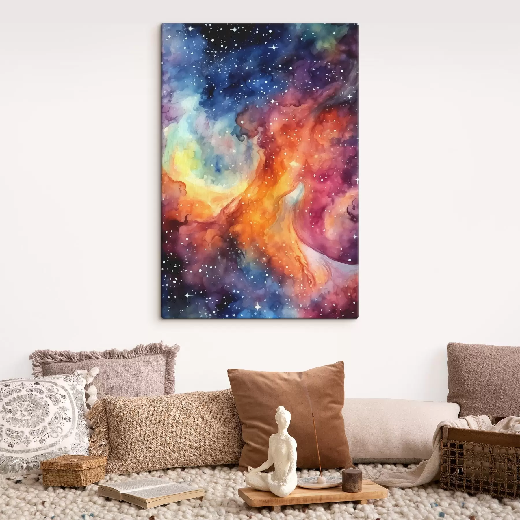 wall murals Vibrant colors of the cosmic expanse s39019