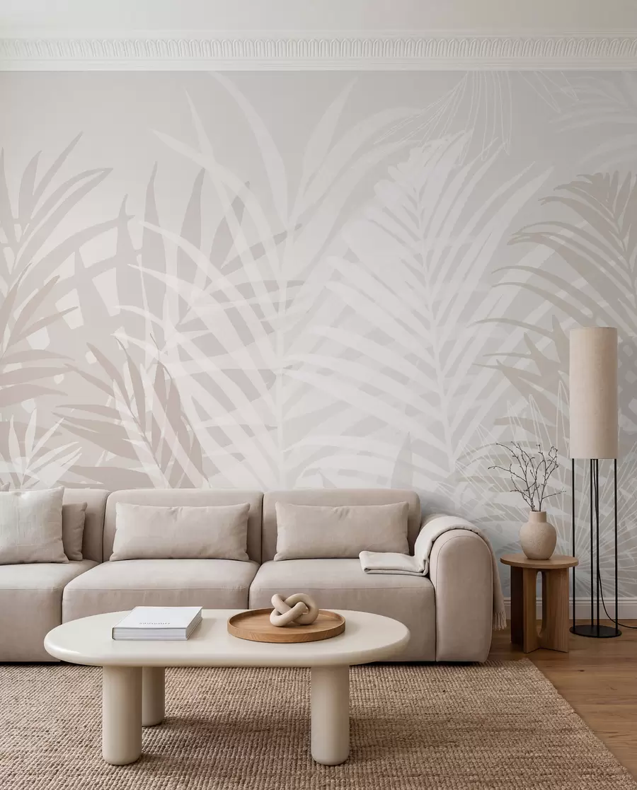 Wall Mural Photo Wallpaper Trendy tropical leaves w02026v2