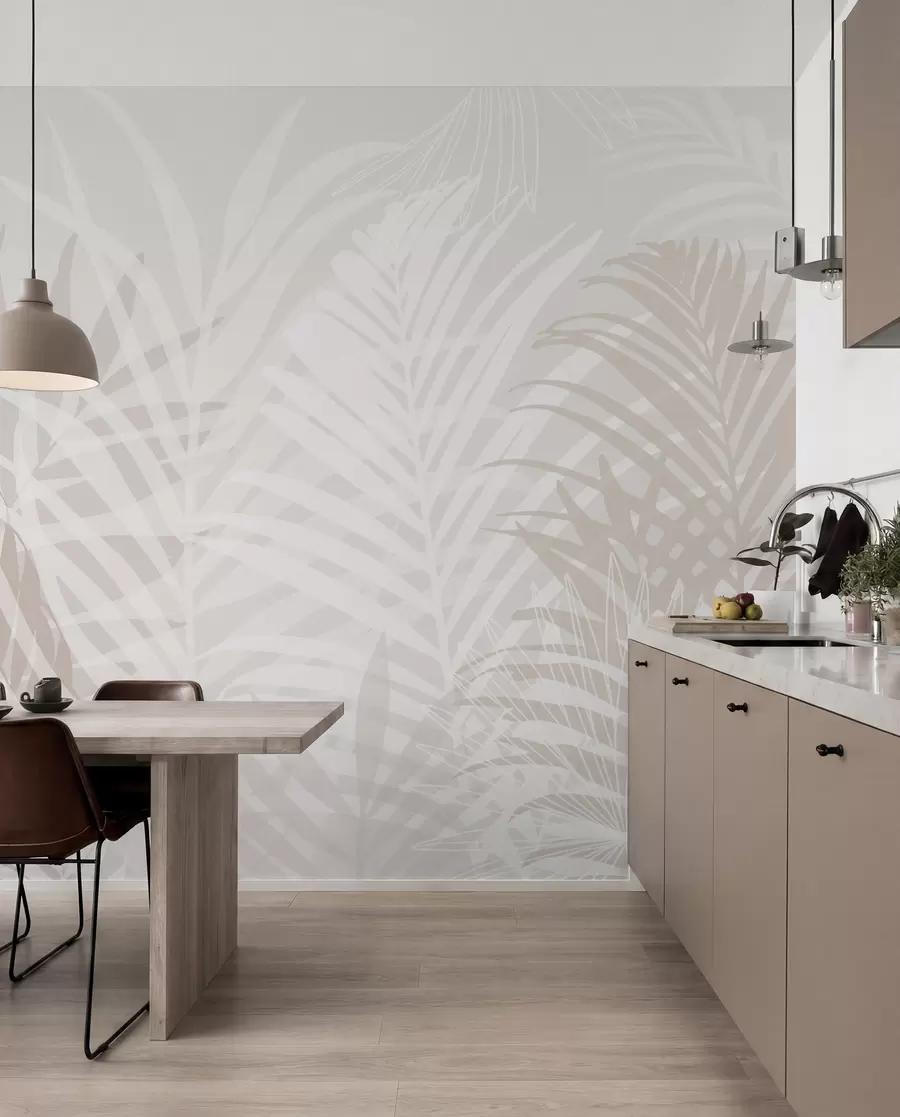 peintures murales Feuilles tropicales tendance w02026v2