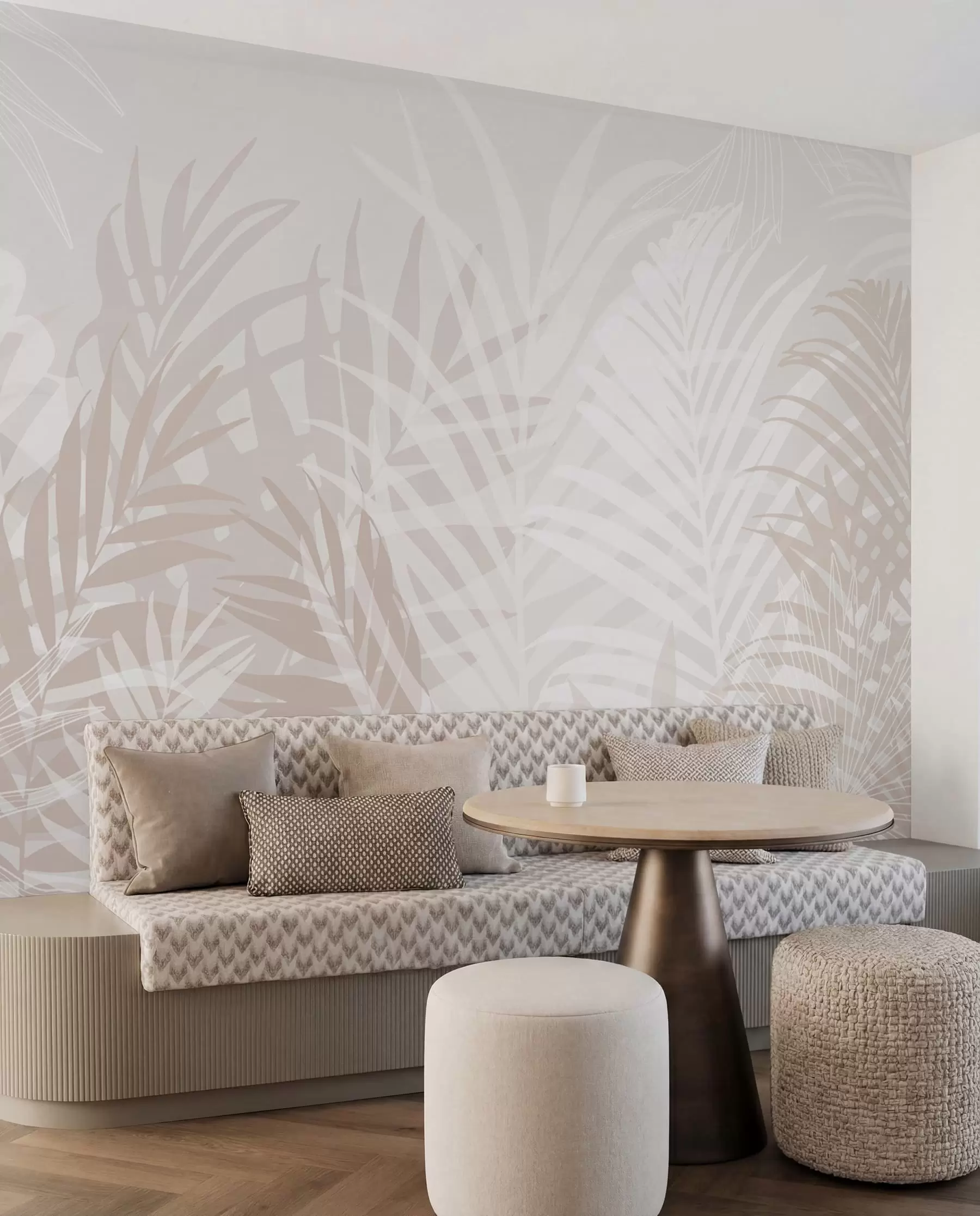 Wall Mural Photo Wallpaper Trendy tropical leaves w02026v2