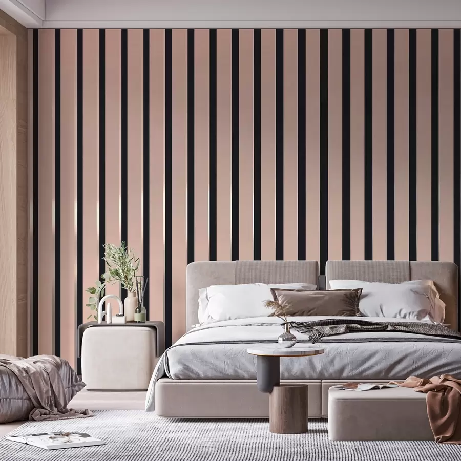 Wall Mural Photo Wallpaper Elegant lines in soft harmony u99471v2