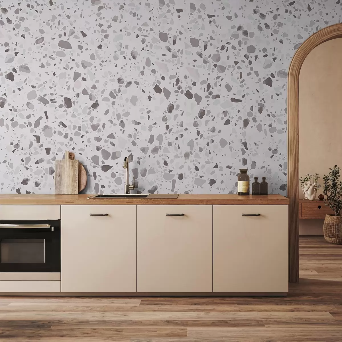 murales Elegante diseño de textura de superficie moteada u99669