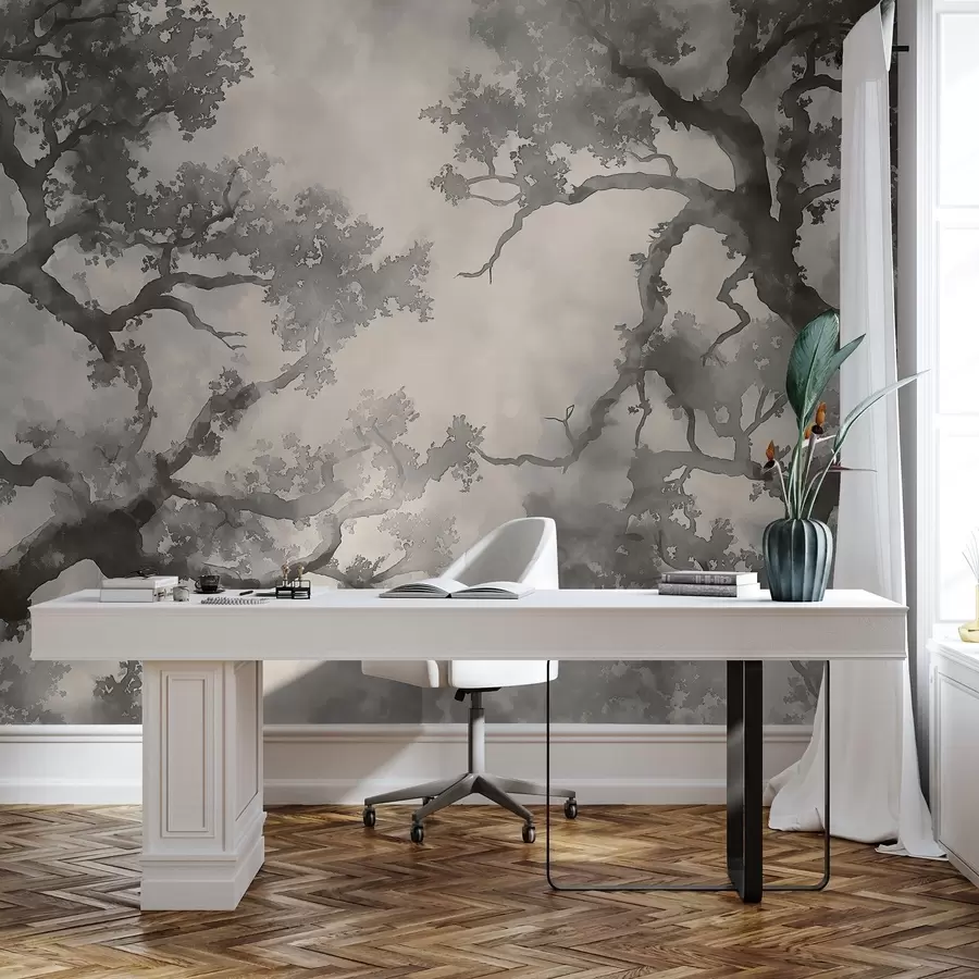 wall murals Branches reaching for the sky w01183