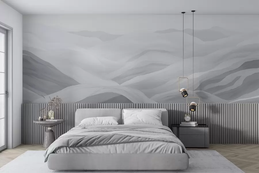 murales Montañas de niebla w02034