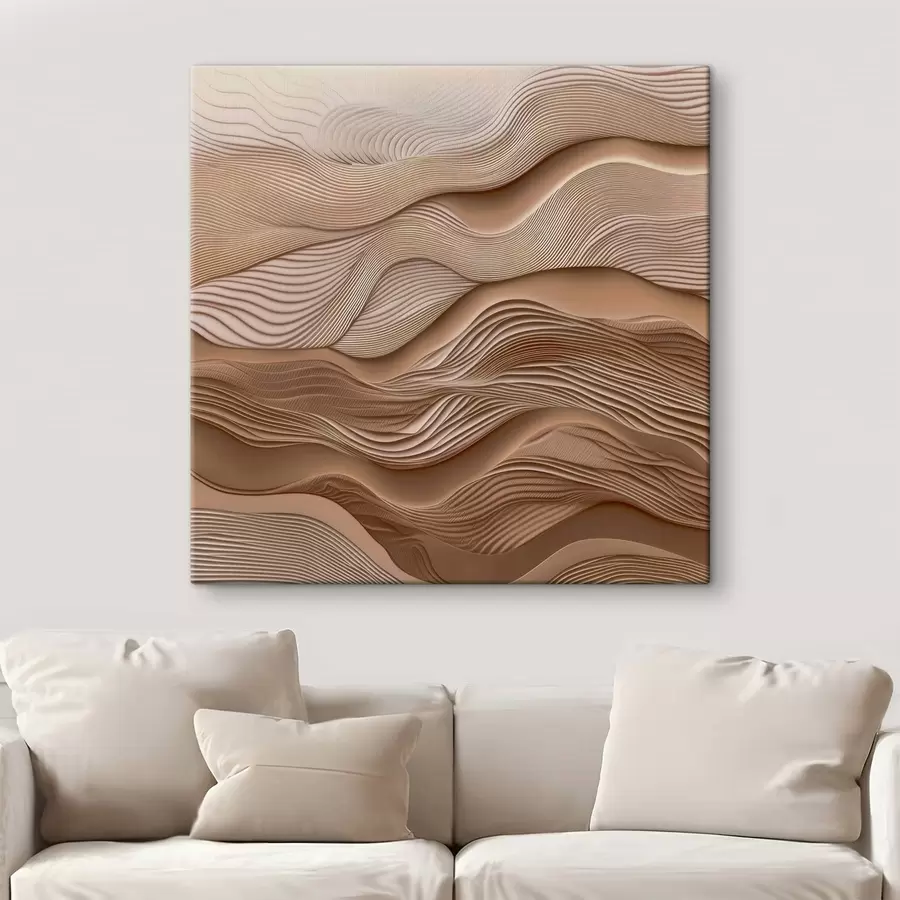 murales Ondas abstractas con imitación de textura s41358