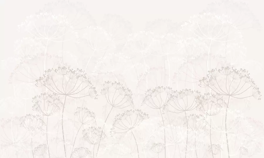 Wall Mural Photo Wallpaper Fragile plants minimalism w02105v3