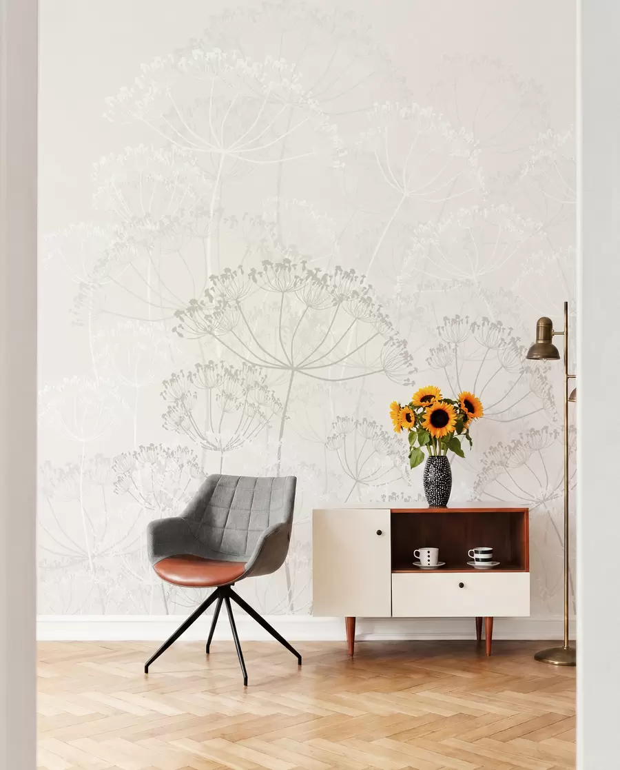 Wall Mural Photo Wallpaper Fragile plants minimalism w02105v3