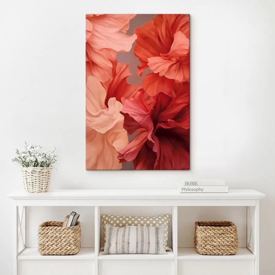 murales Cálidas amapolas rojas s41488