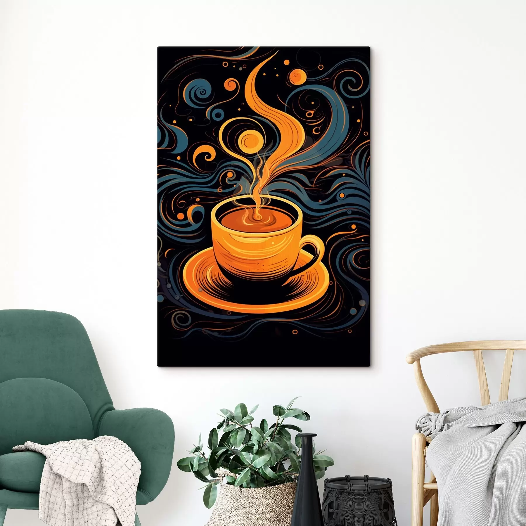 wall murals Aroma of morning coffee s41501