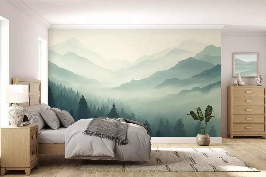 murales Bosques y montañas w02186