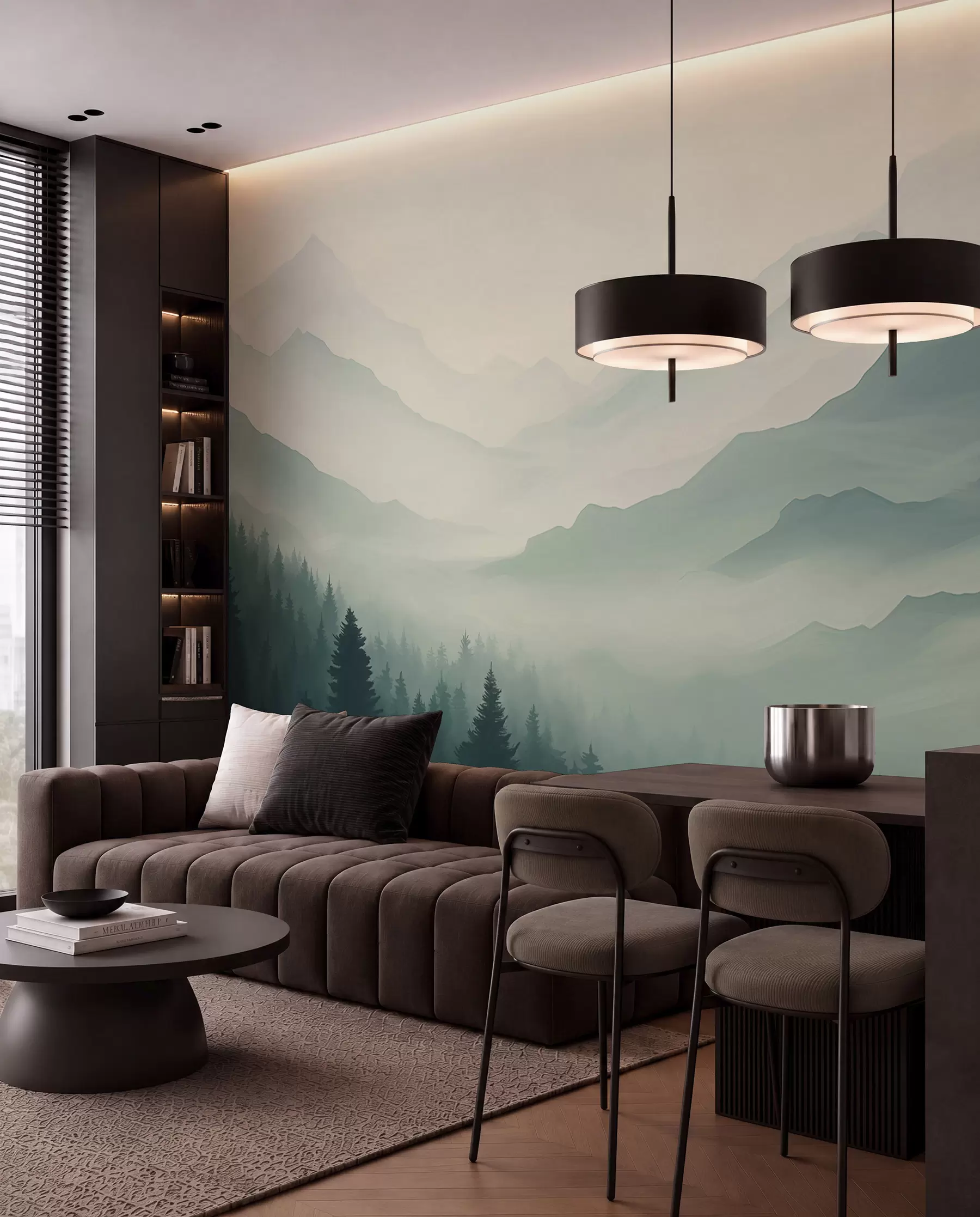murales Bosques y montañas w02186