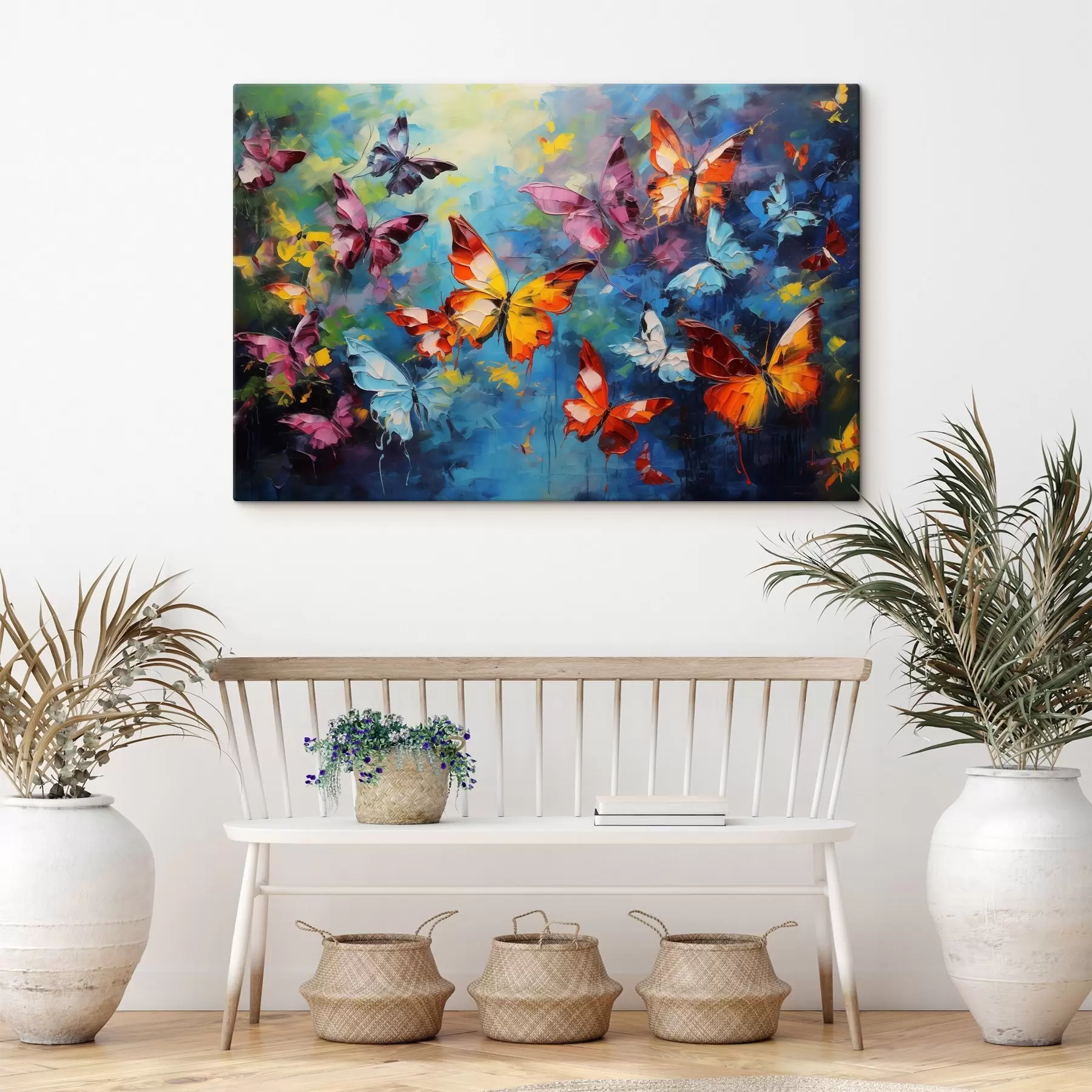 murales Mariposas de colores s41556