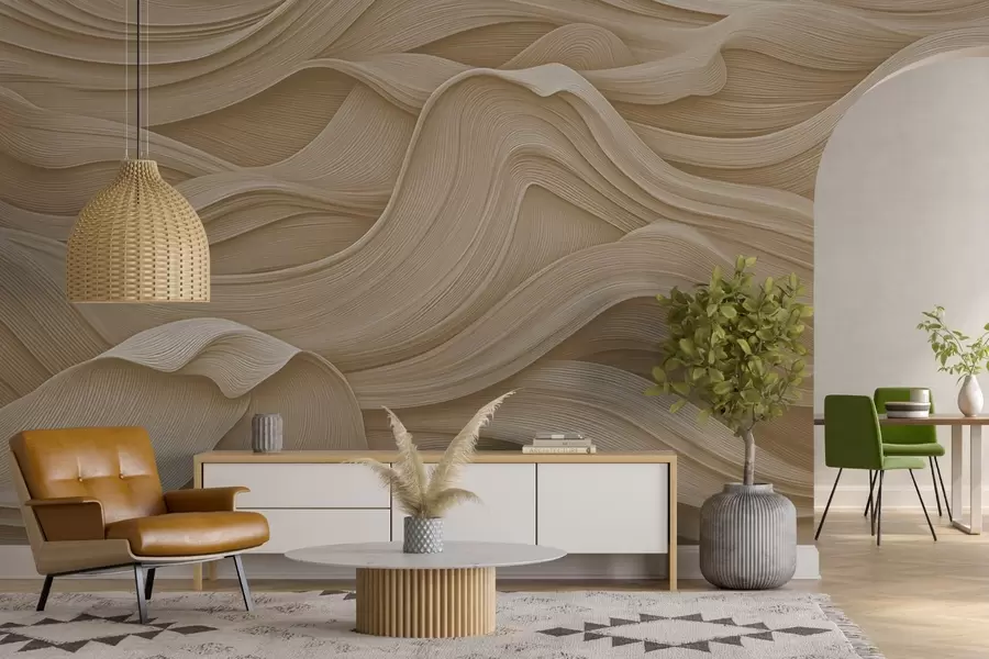 murales Ondas beige w02311v2