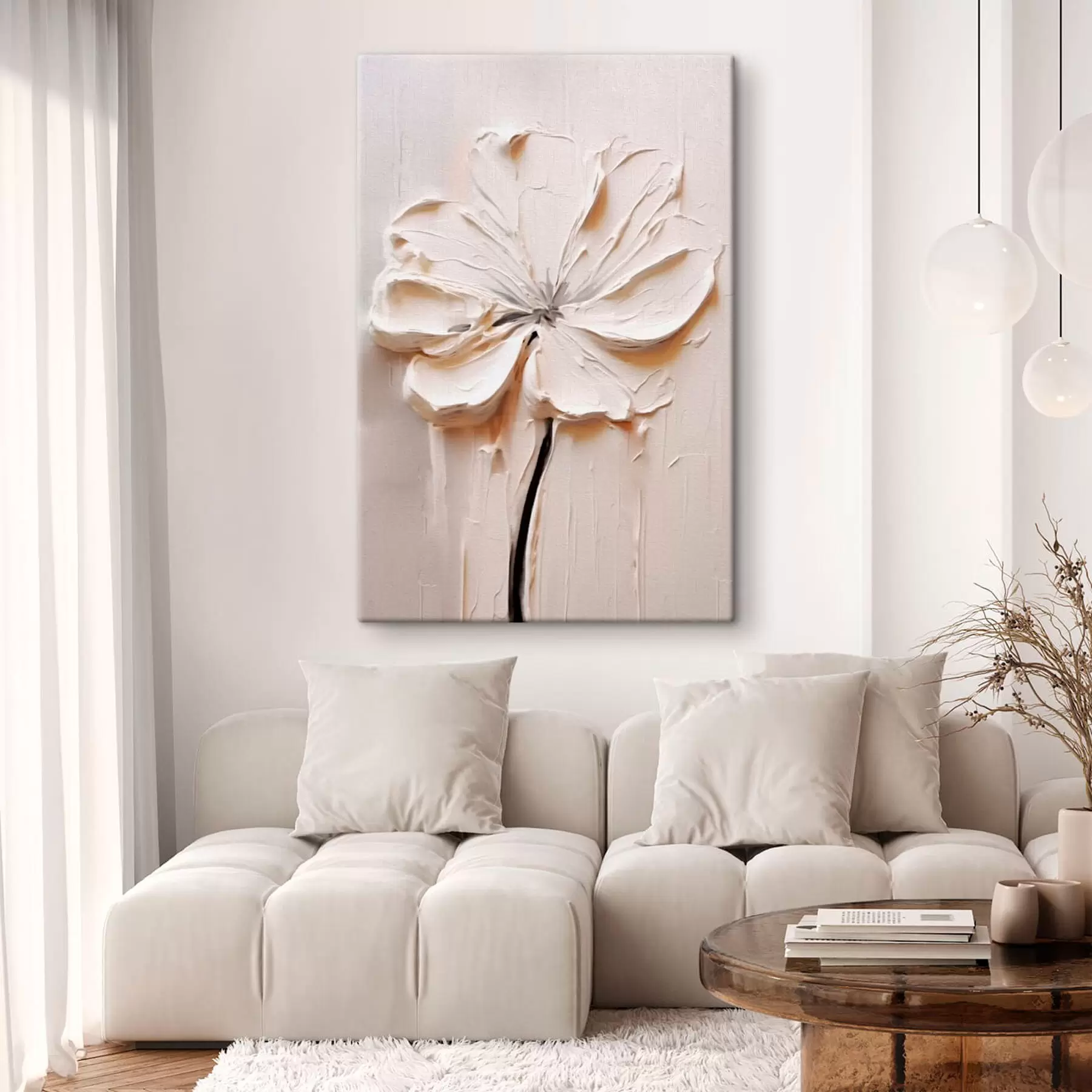 wall murals White flower s41688