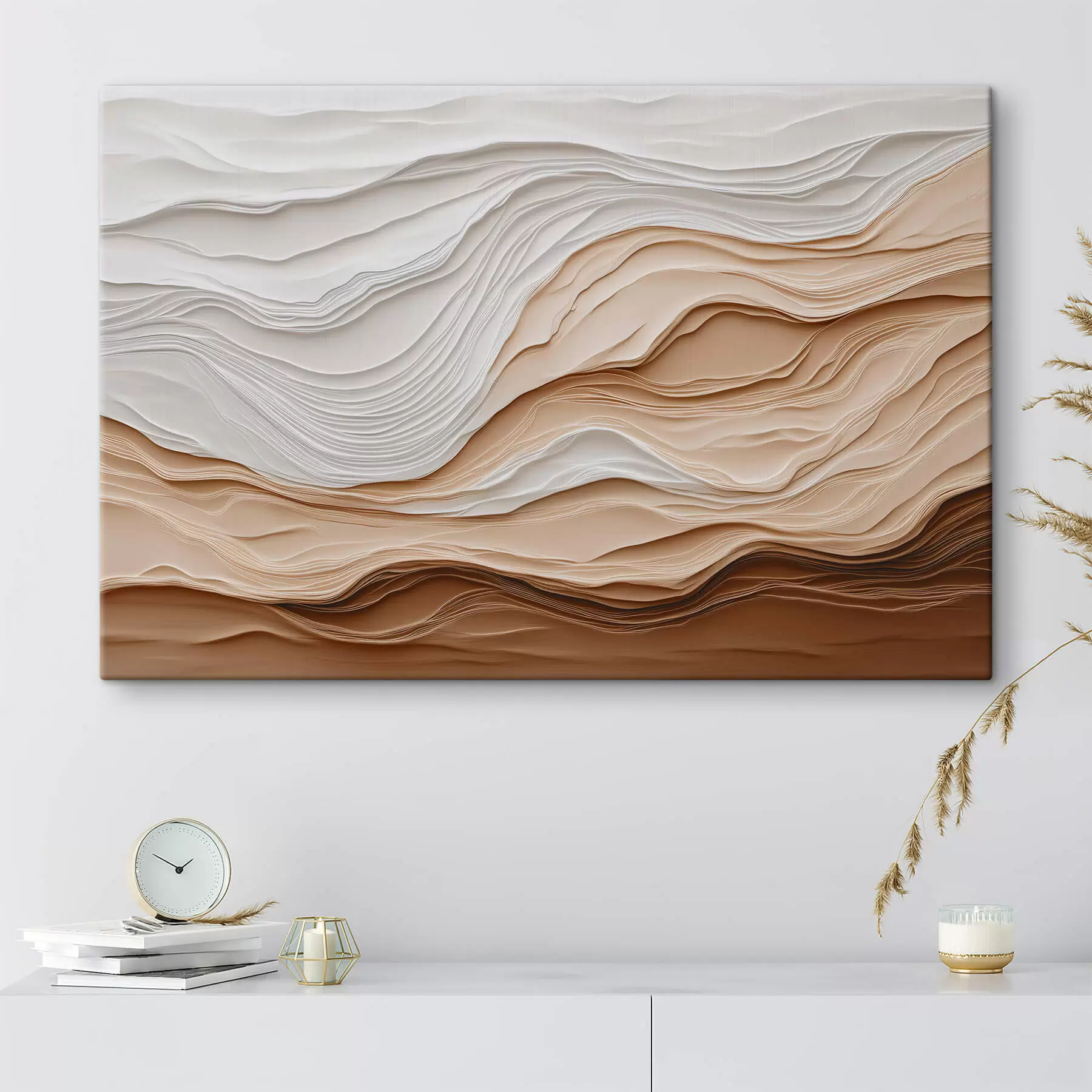 wall murals Abstract waves s41652