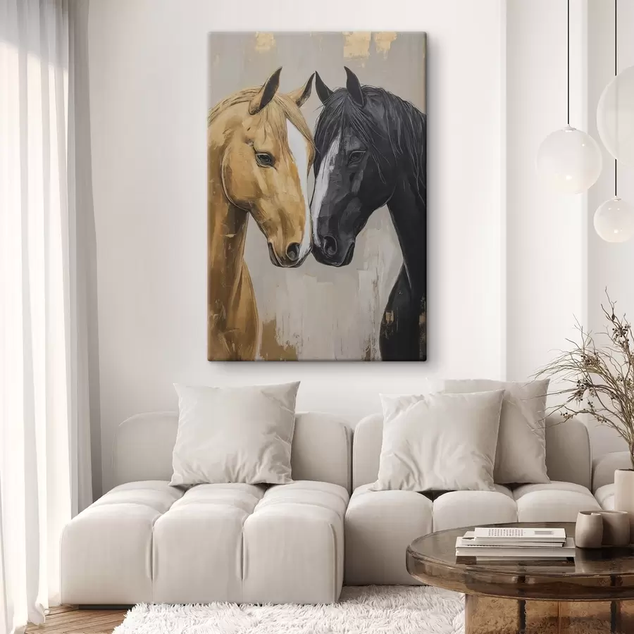 wall murals Pair of horses s41922