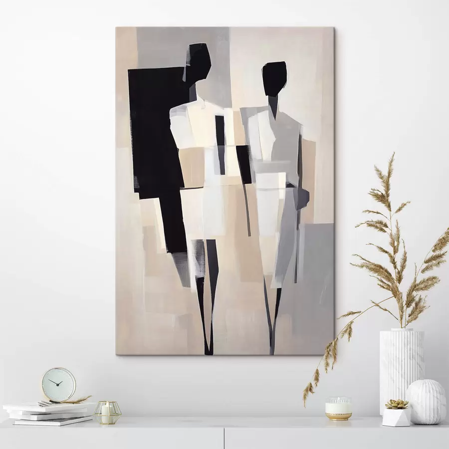 wall murals Abstract silhouettes s41844