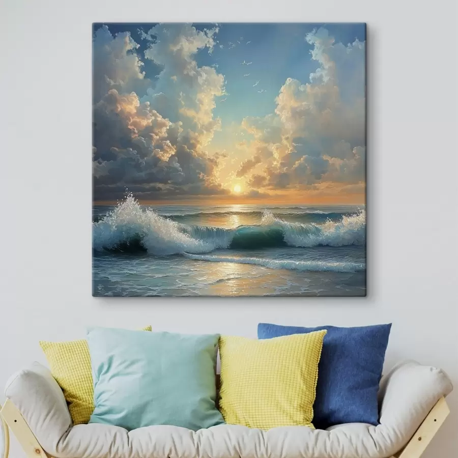wall murals sea at dawn s42025